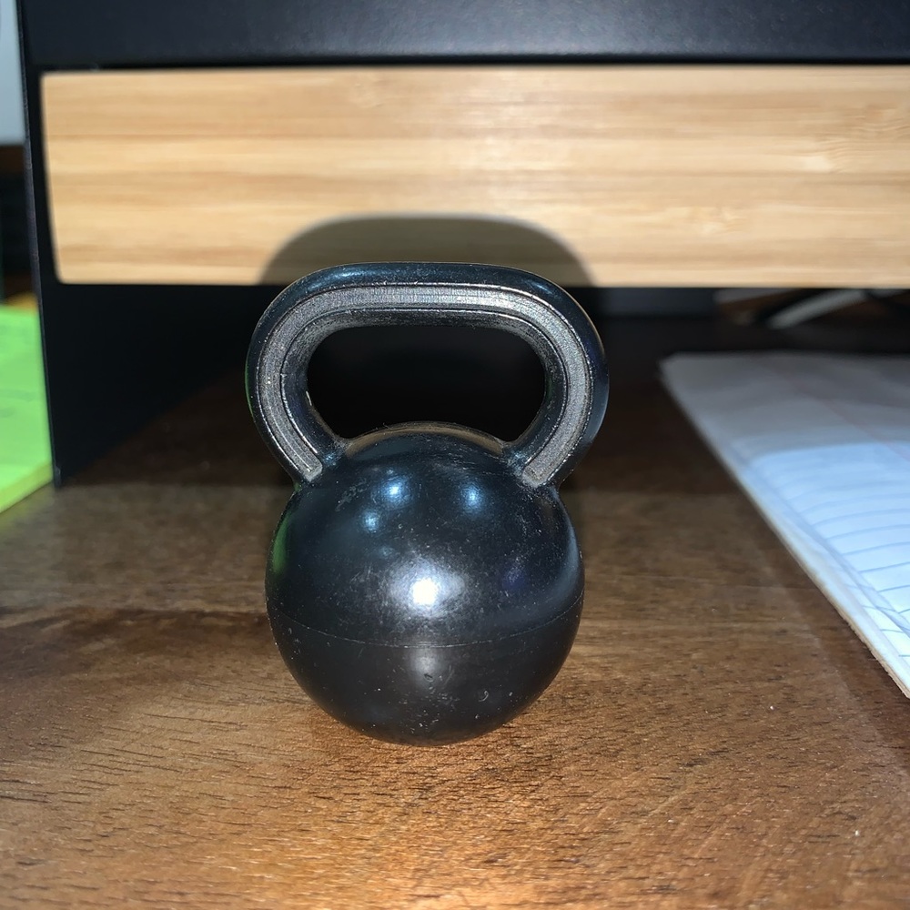 Kettlebell ornament storage holder